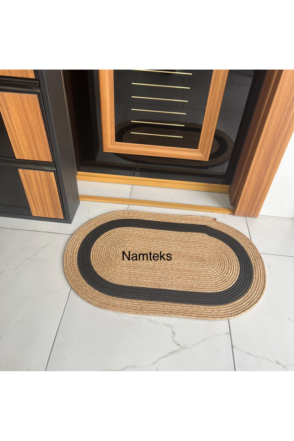 Jüt, Desenli Kapı Önü, Paspas, Banyo Paspası, Balkon Paspası / Hediyelik, Ev Eşyası.