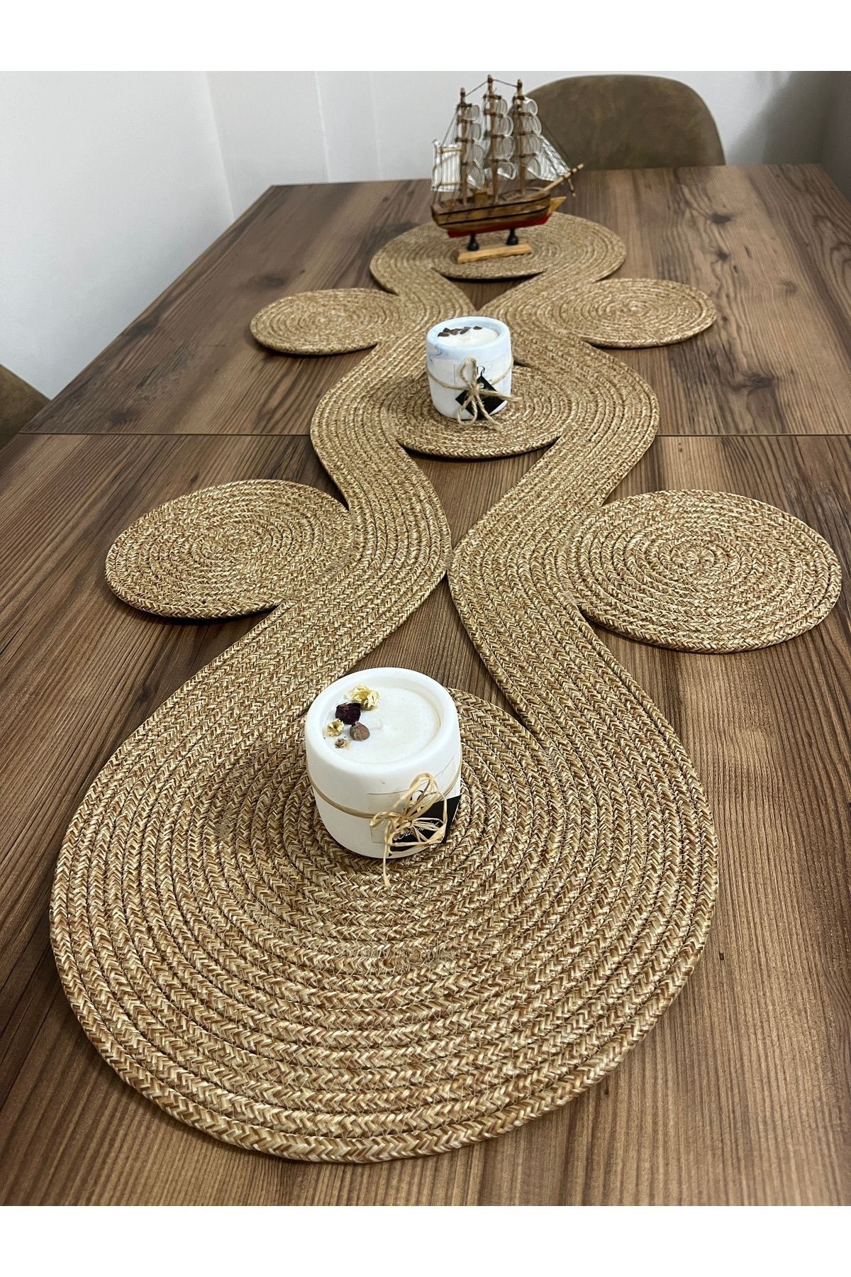 Runner Amerikan Servis Takımı, Yemek Servisi Takımı, Çeyizlik, Hediyelik