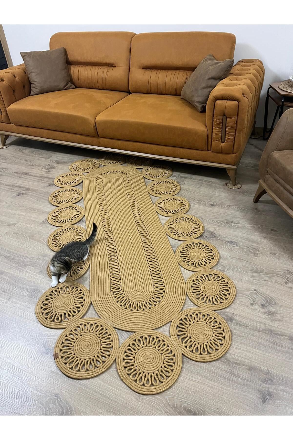 Namteksjüt hasır hediyelik-çeyizlik-salon mutfak koridor kilim paspas yolluk