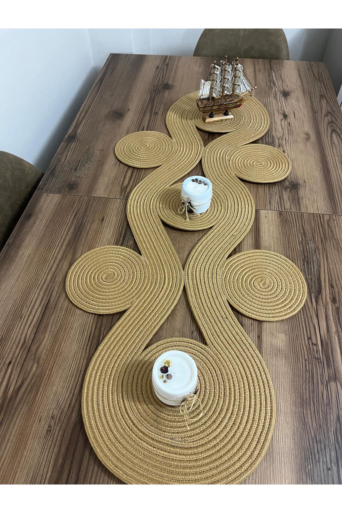 Runner Amerikan Servis Takımı, Yemek Servisi Takımı, Çeyizlik, Hediyelik