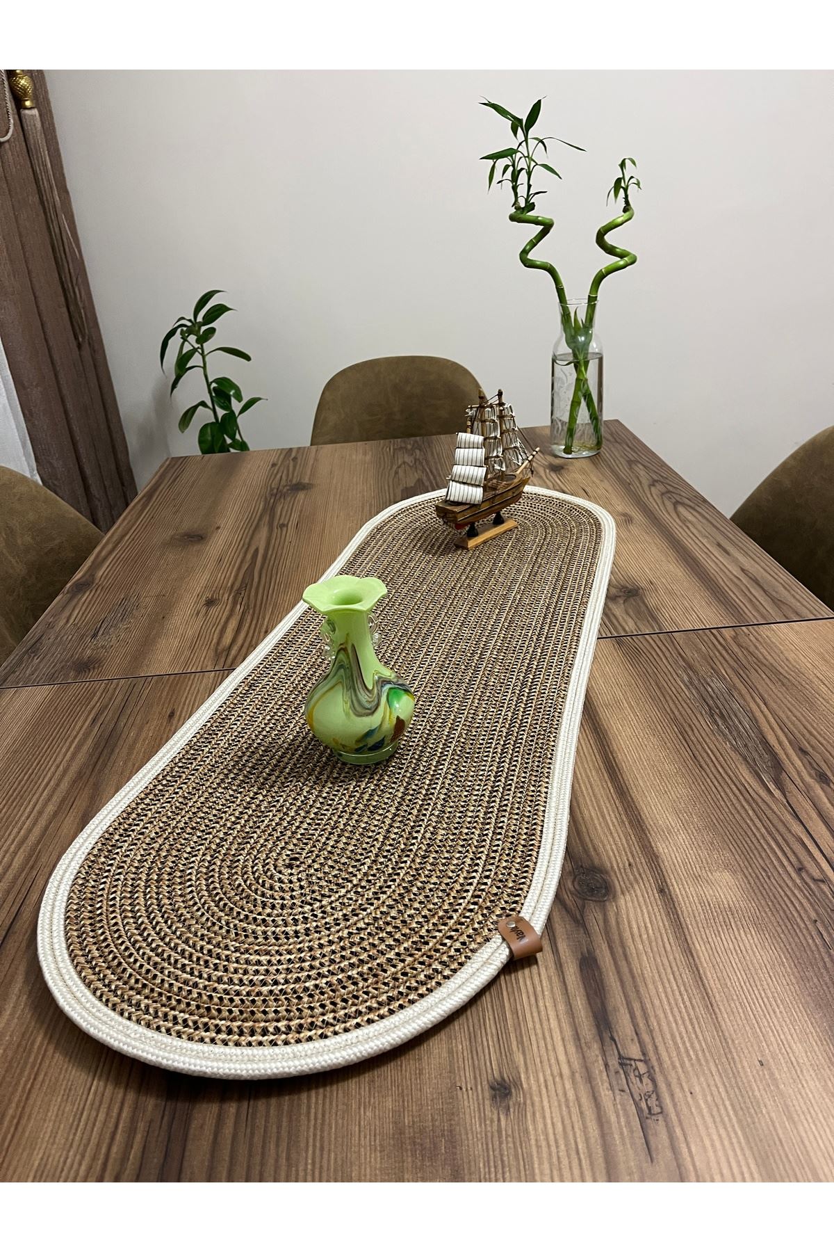 35x100 Runner Amerikan Servis , Yemek Servisi , Çeyizlik, Hediyelik , Sunumluk