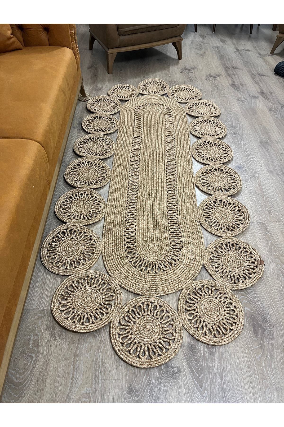 Namteksjüt hasır hediyelik-çeyizlik-salon mutfak koridor kilim paspas yolluk