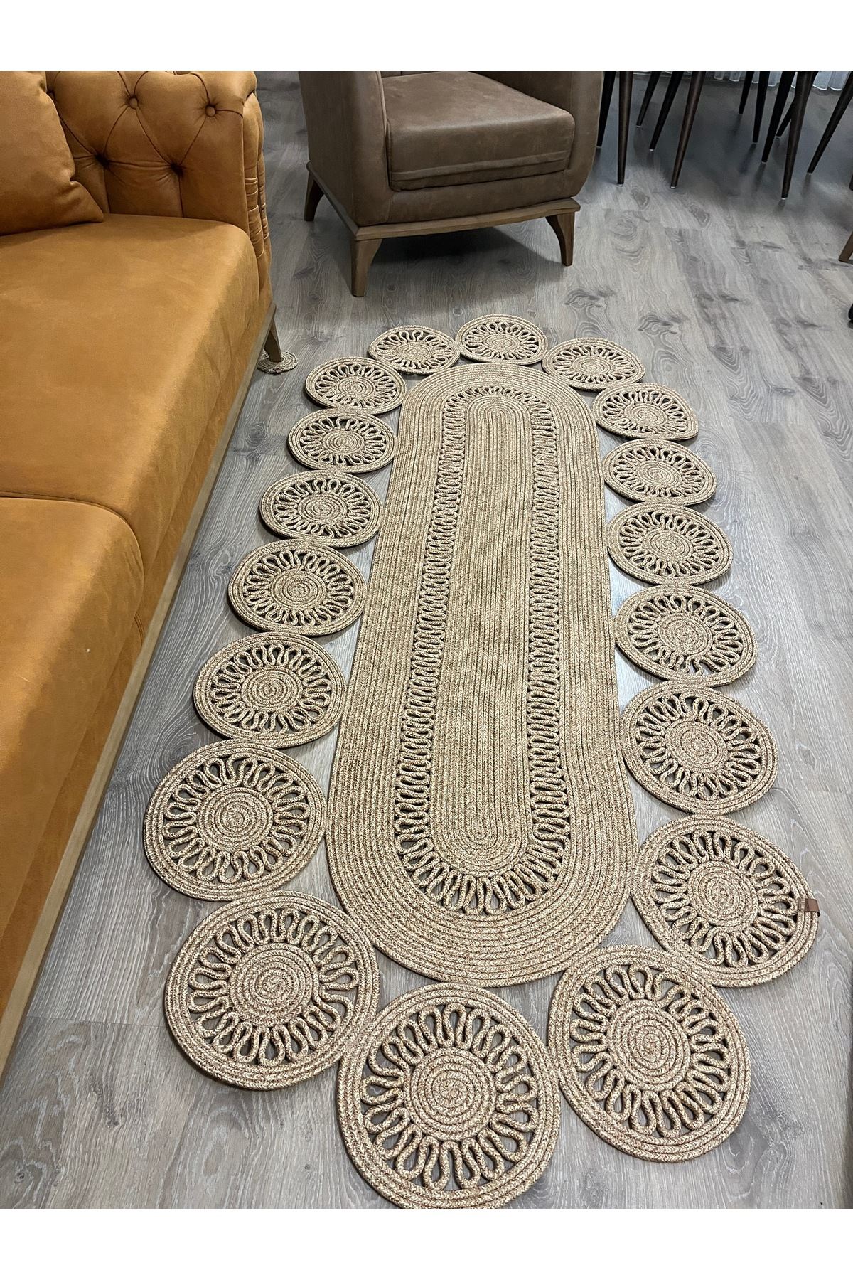 Namteksjüt hasır hediyelik-çeyizlik-salon mutfak koridor kilim paspas yolluk