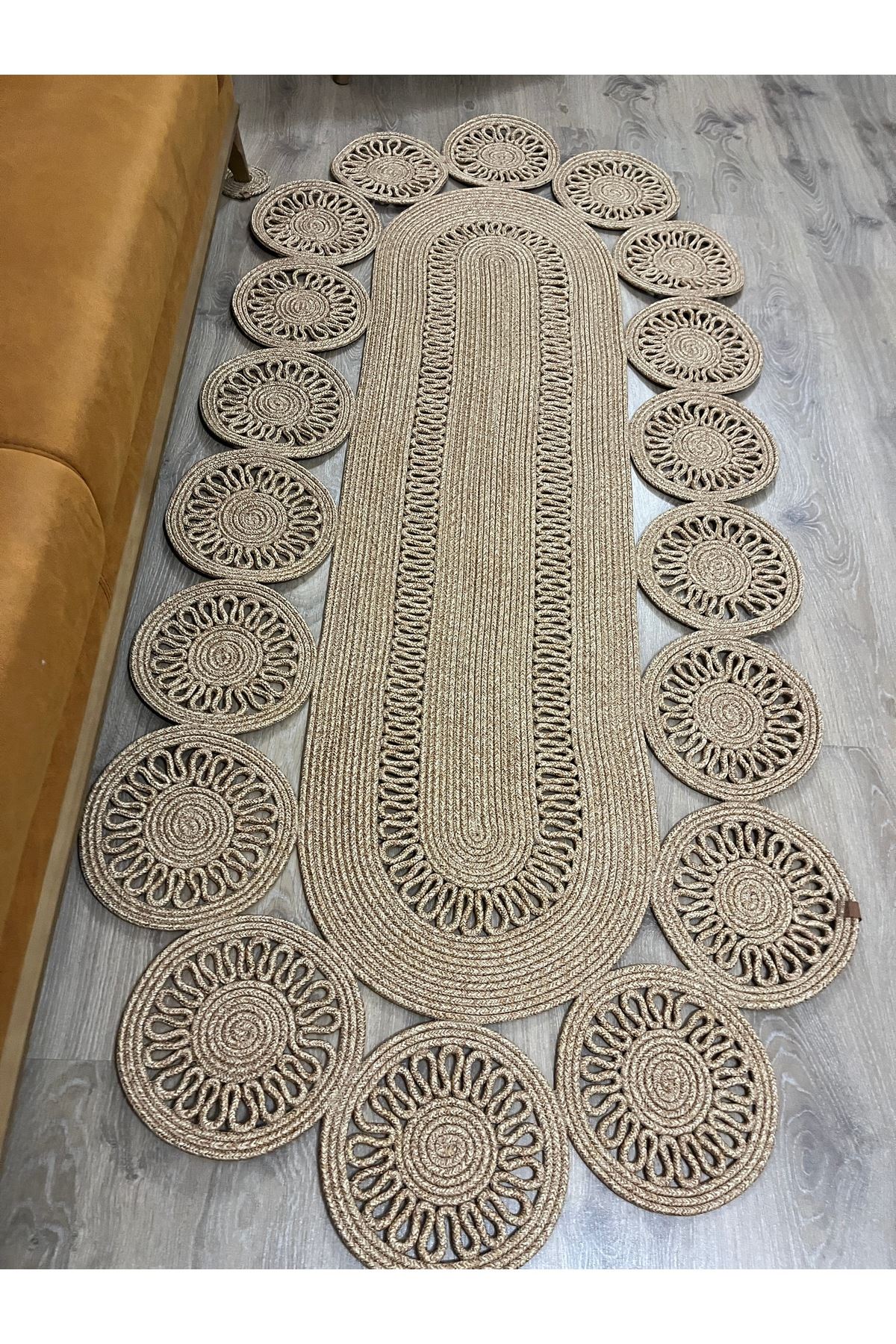 Namteksjüt hasır hediyelik-çeyizlik-salon mutfak koridor kilim paspas yolluk
