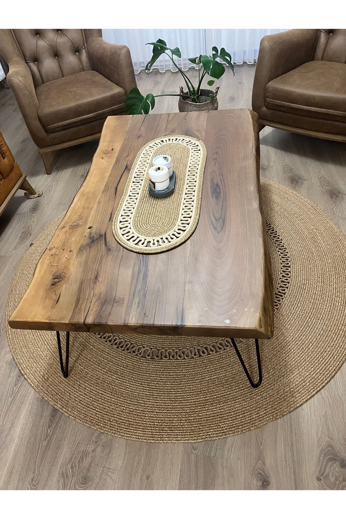 hasır jüt kilim paspas bohem moden hasır dekoratif hediyelik ceyizlik