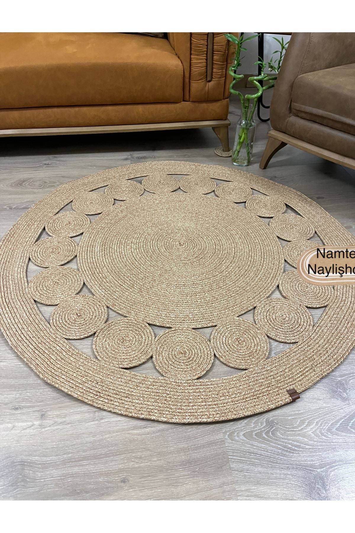 Modern, Hasır /Jüt. Desenli, Dekoratif, Kilim, Salon,mutfak Halısı. Çeyizlik, Hediyelik, siyahşerdüz