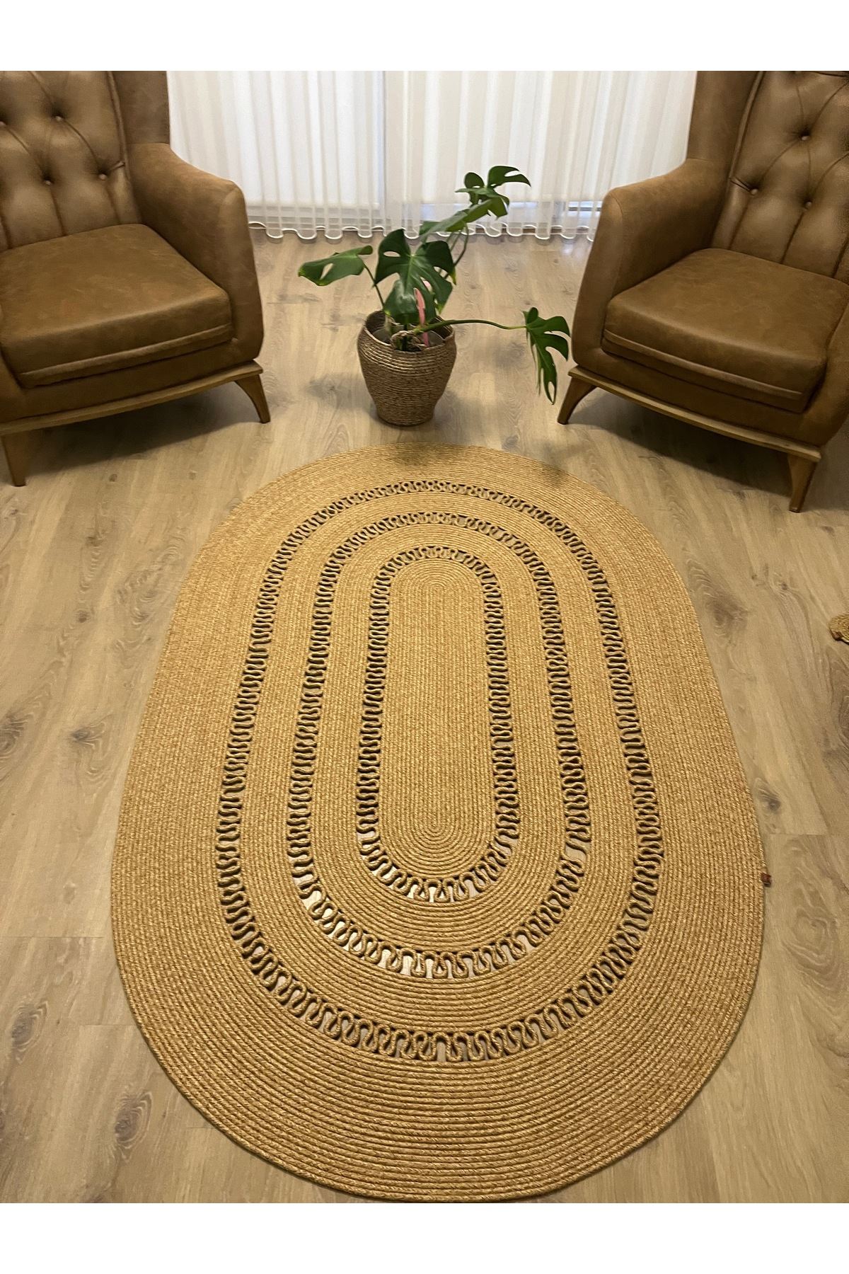 hasır jüt kilim paspas bohem moden hasır dekoratif hediyelik ceyizlik