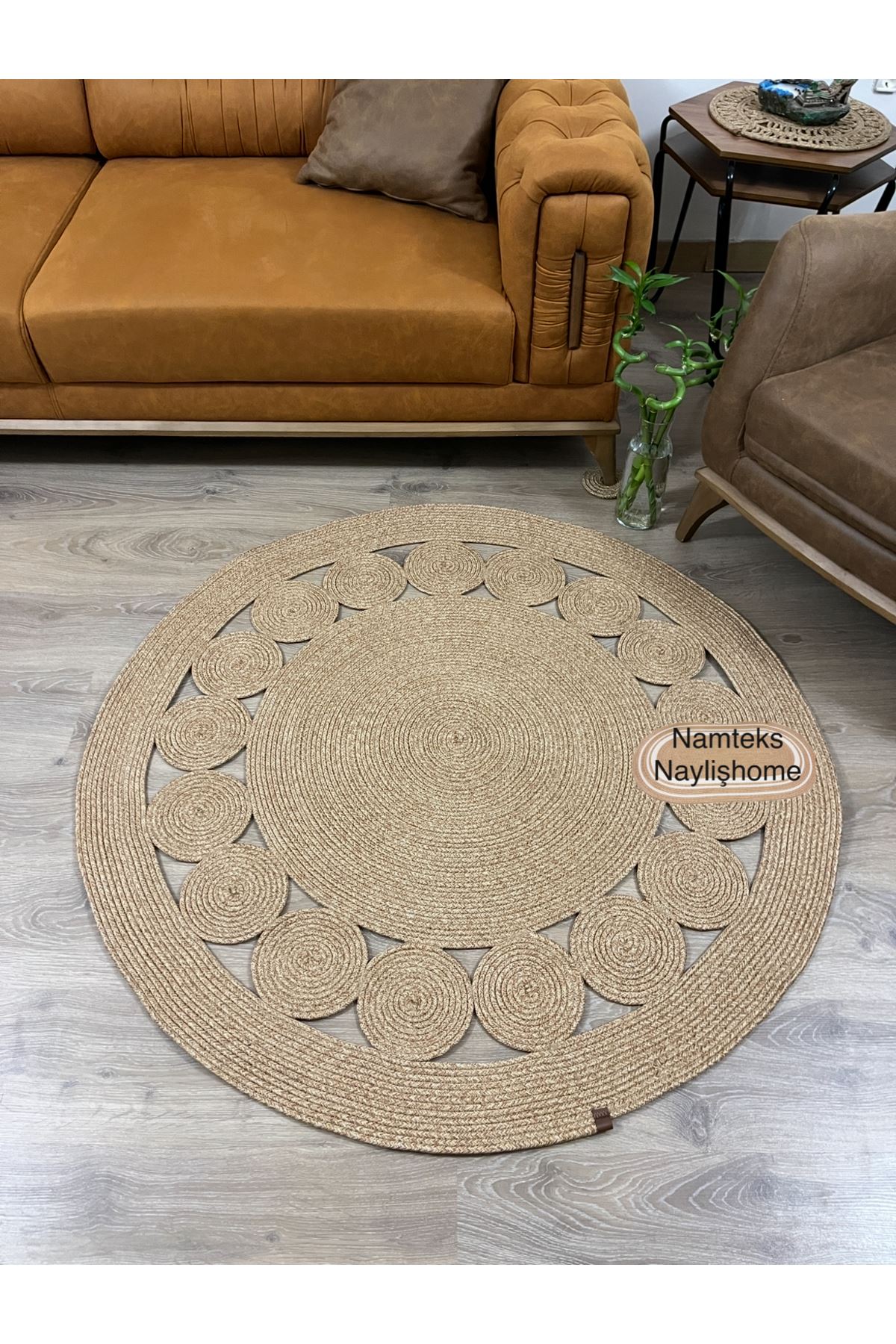 Modern, Hasır /Jüt. Desenli, Dekoratif, Kilim, Salon,mutfak Halısı. Çeyizlik, Hediyelik, siyahşerdüz