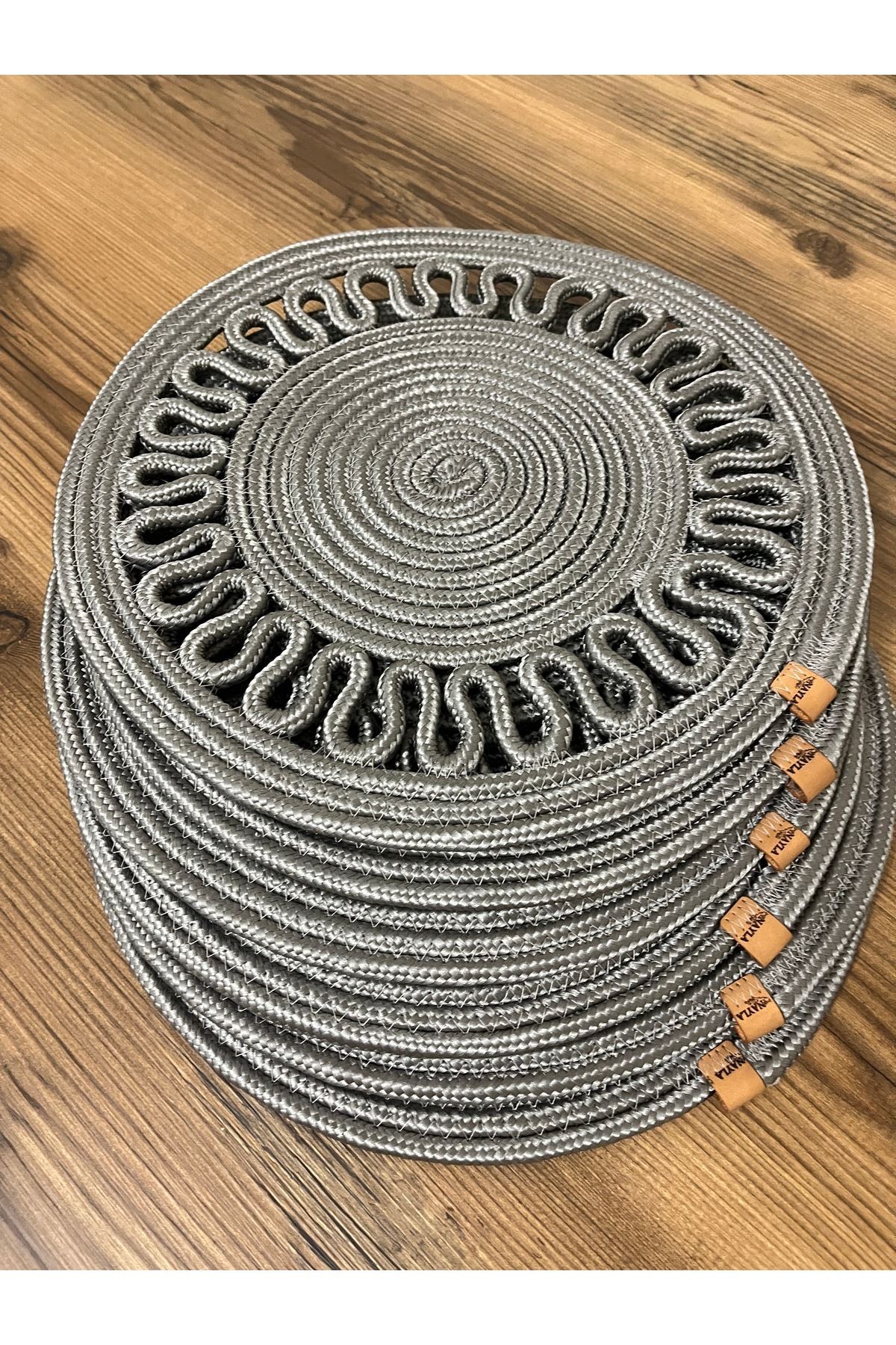 6 Adet 33x33 Jüt, Ameriken Servis, Masa Örtüsü, Supla Hediyelik,çeyizlik Gritirikotlu