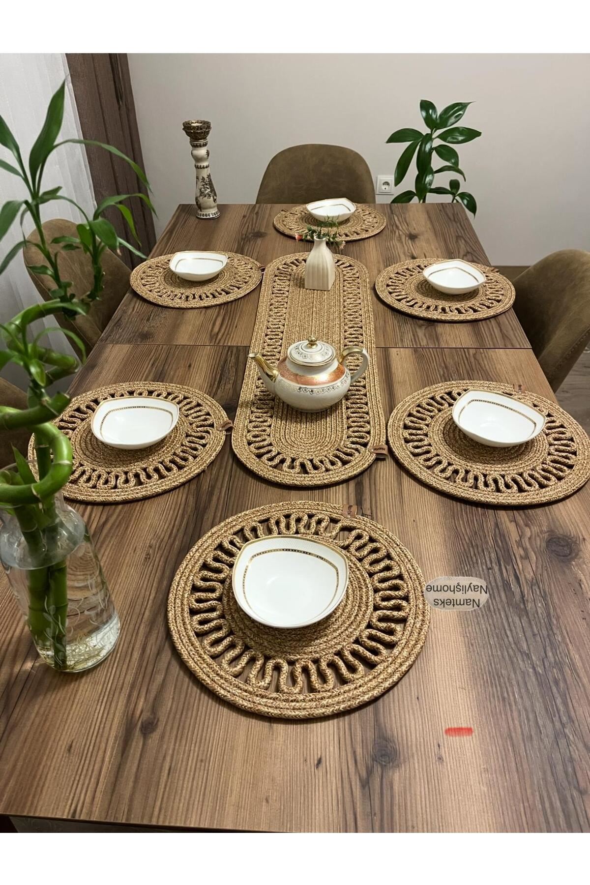 1adet25 X90runner 6adet33x33 Amerikan Servis Takımı, Yemek , Çeyizlik, Hediyelik,sunumluk