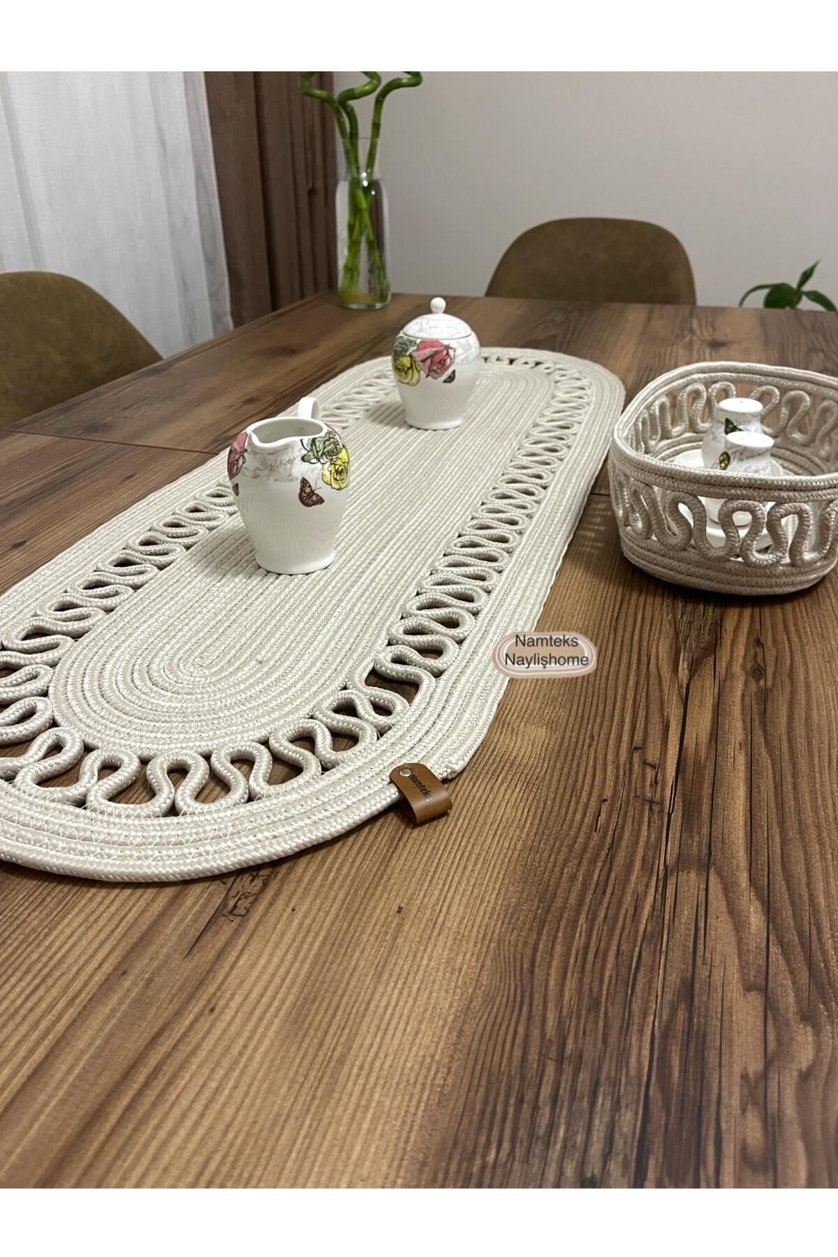 Runner Sepet Takımı, Jüt ,hasır ,amerikan Servisi, Supla Takımı ,tabak Altlığı ,sunum