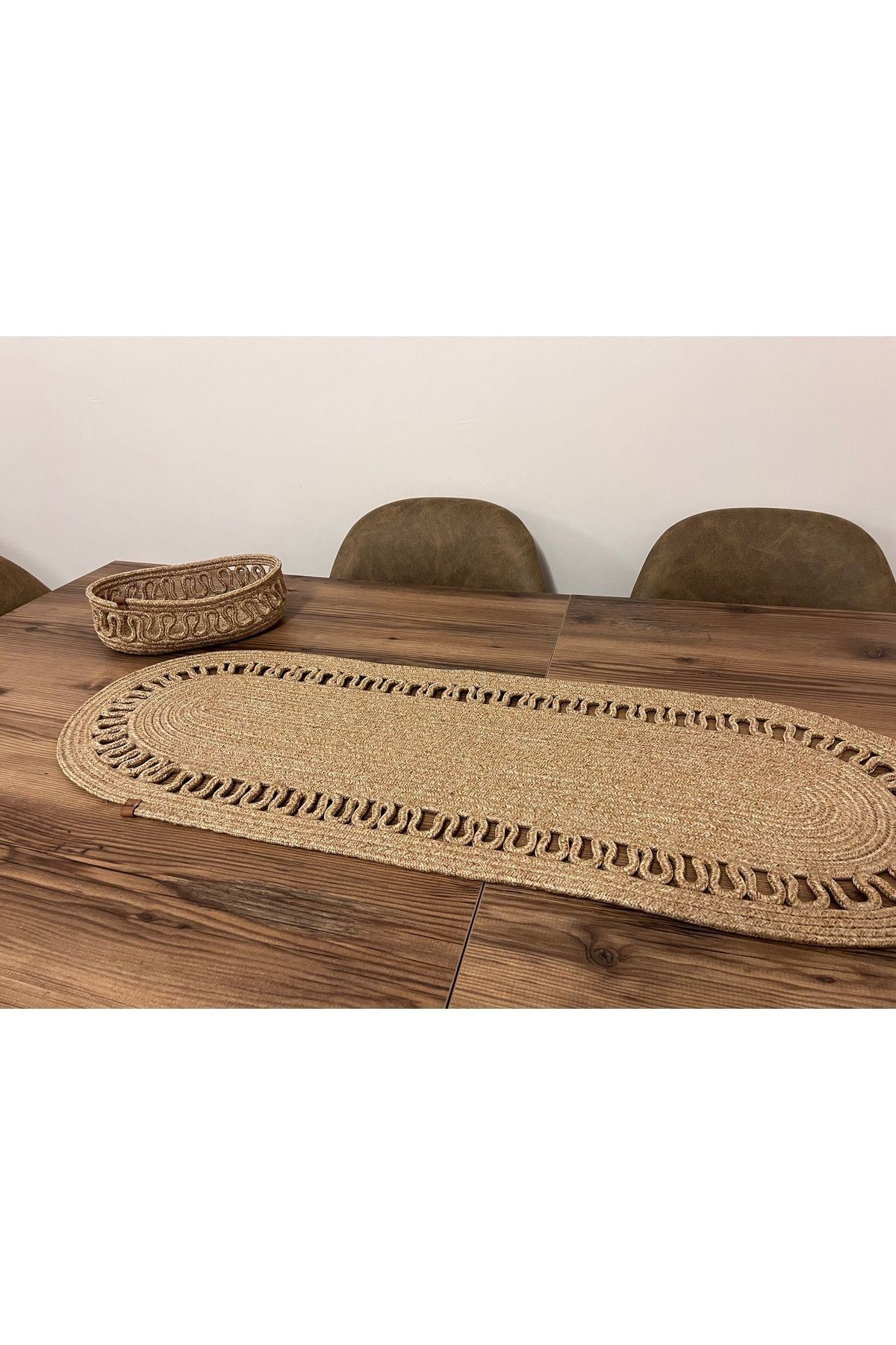Runner Sepet Takımı, Jüt ,hasır ,amerikan Servisi, Supla Takımı ,tabak Altlığı ,sunum