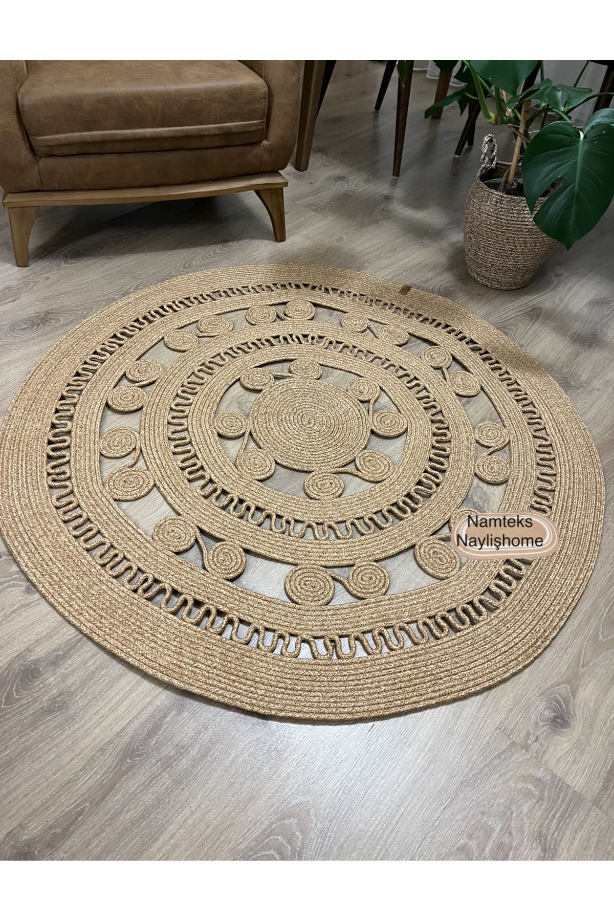 Jüt. Desenli, Dekoratif, Kilim, Salon ,mutfak Halısı. Çeyizlik, Hediyelik ,hasır