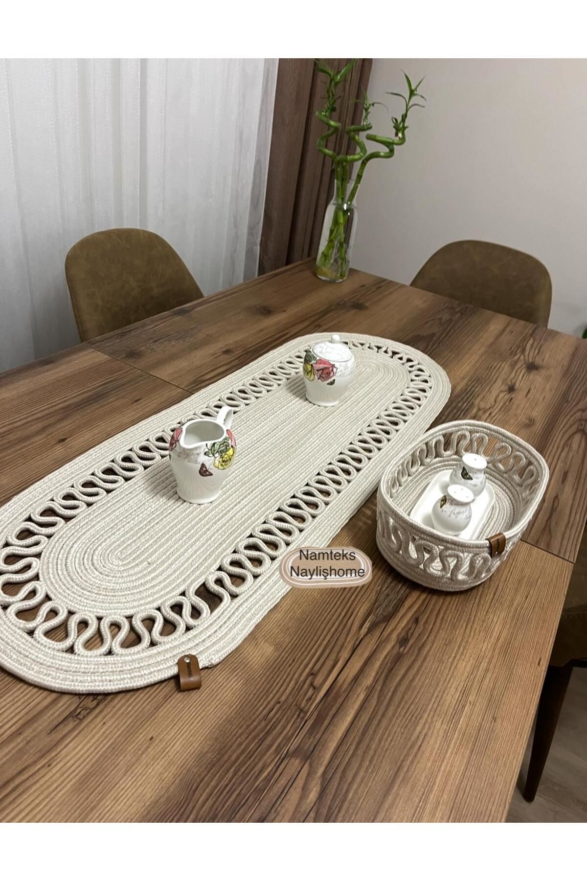 Runner Sepet Takımı, Jüt ,hasır ,amerikan Servisi, Supla Takımı ,tabak Altlığı ,sunum