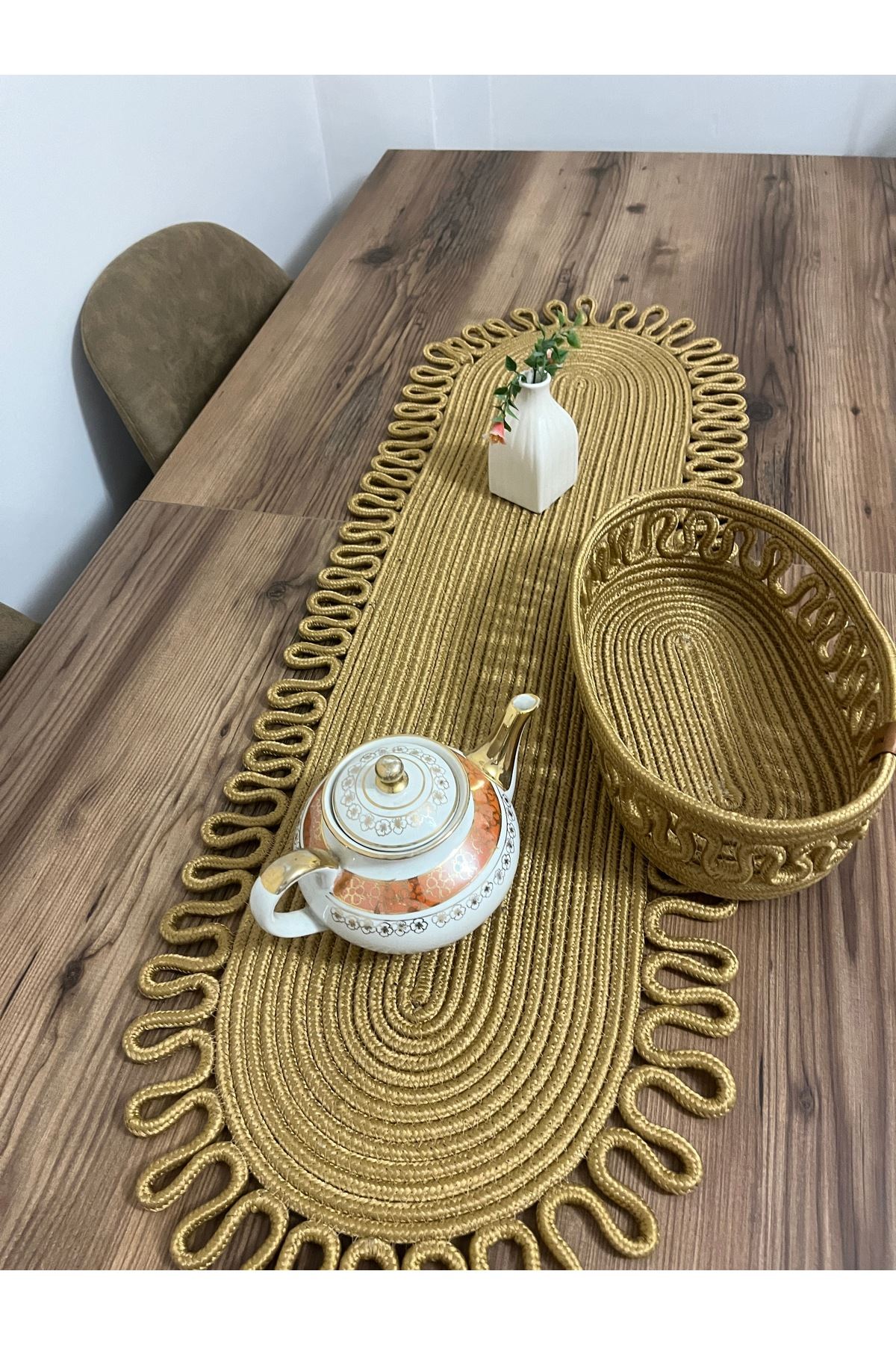 Runner Amerikan Servis Takımı, Yemek Servisi Takımı, Çeyizlik, Hediyelik sepet