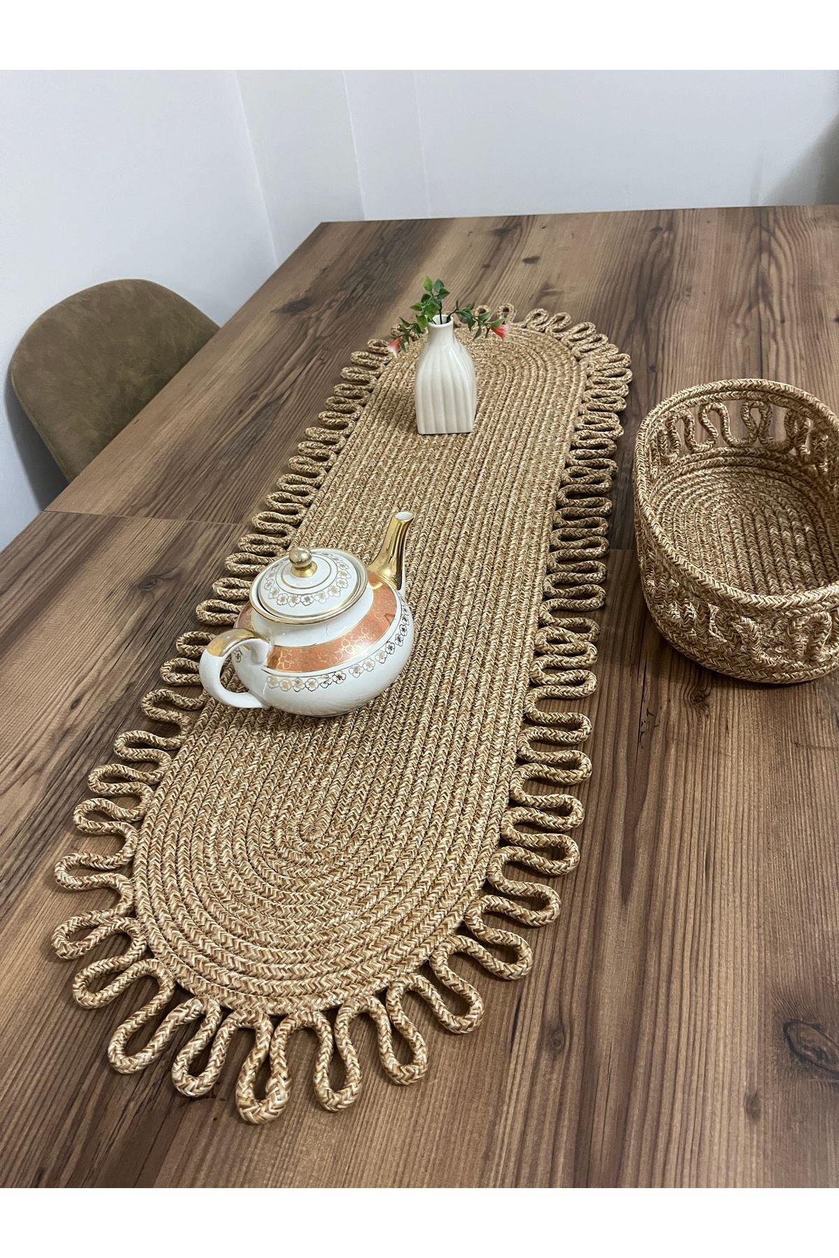 Runner Amerikan Servis Takımı, Yemek Servisi Takımı, Çeyizlik, Hediyelik sepet