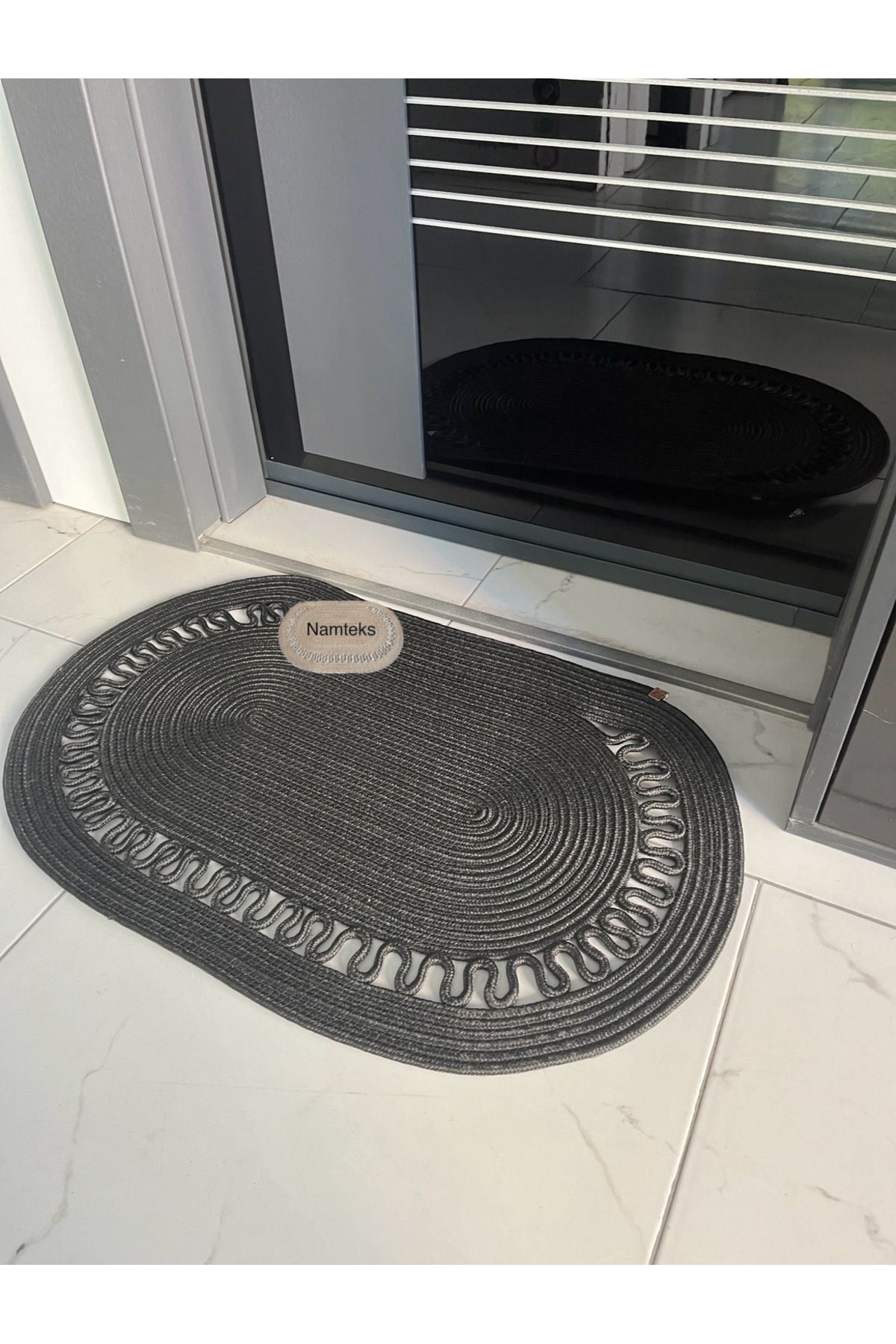 hasır ,Jüt, Desenli Kapı Önü, Paspas, Banyo Paspası, Balkon Paspası / Hediyelik, Ev Eşyası hasır