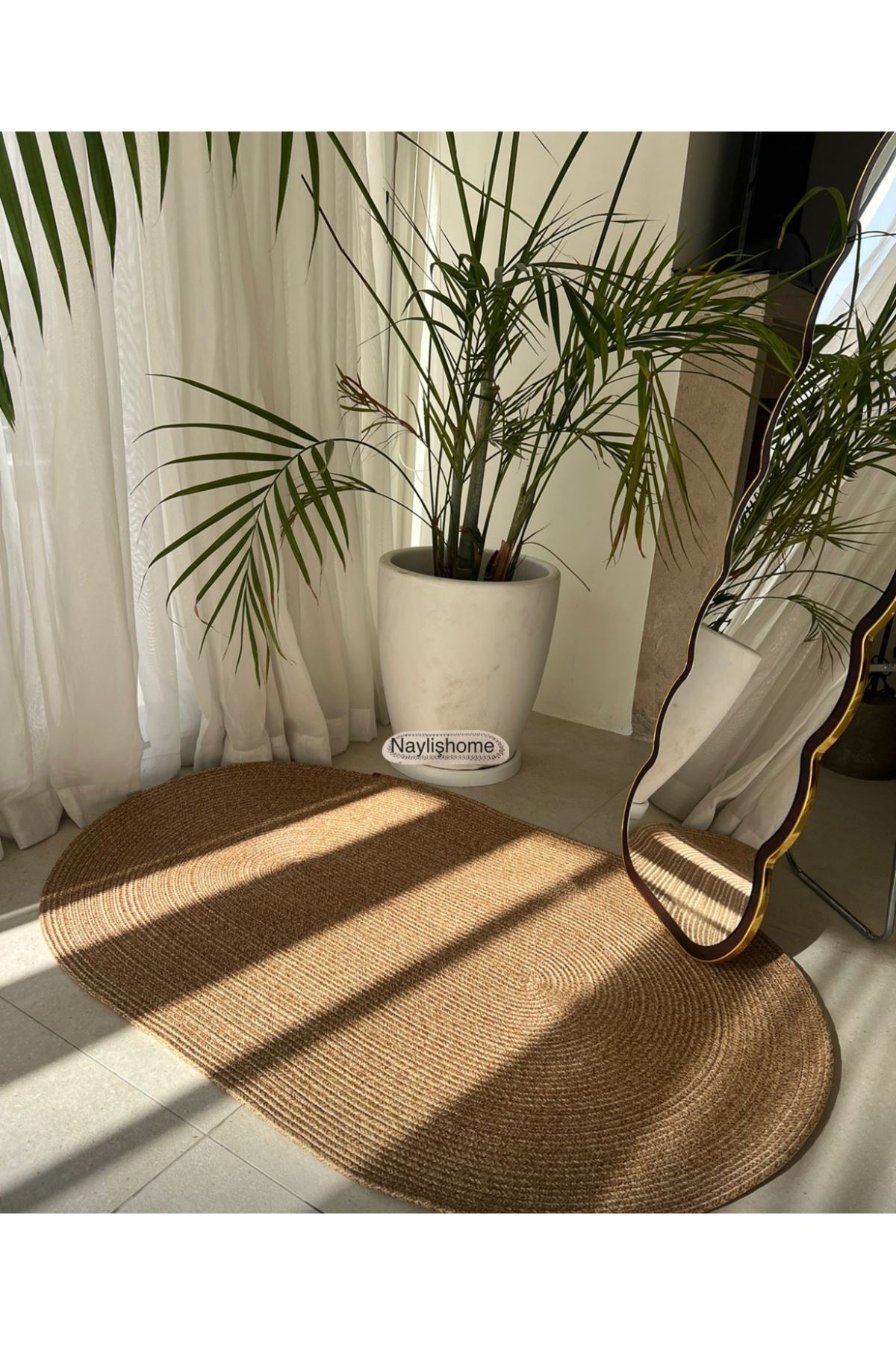 Modern, Hasır /Jüt. Desenli, Dekoratif, Kilim, Salon,mutfak Halısı. Çeyizlik, Hediyelik
