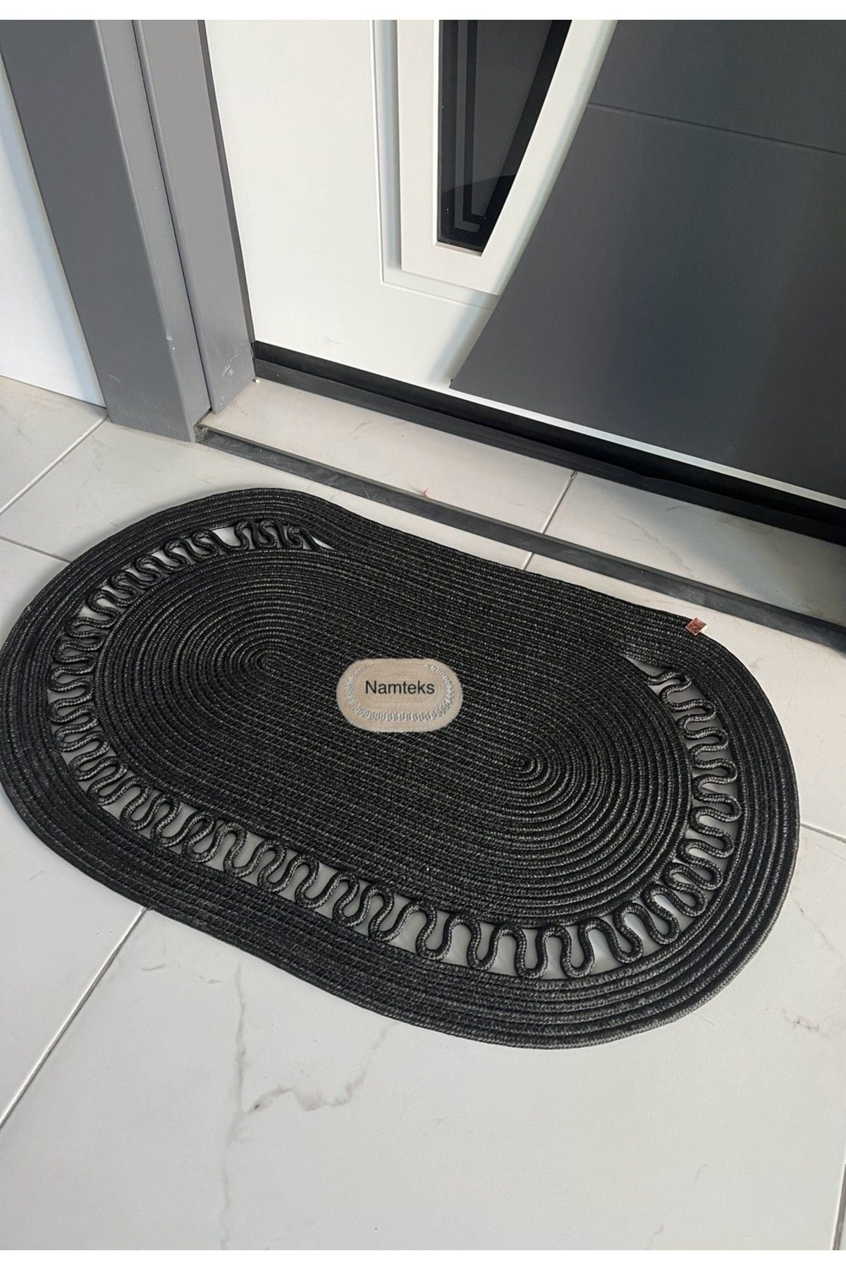 hasır ,Jüt, Desenli Kapı Önü, Paspas, Banyo Paspası, Balkon Paspası / Hediyelik, Ev Eşyası hasır
