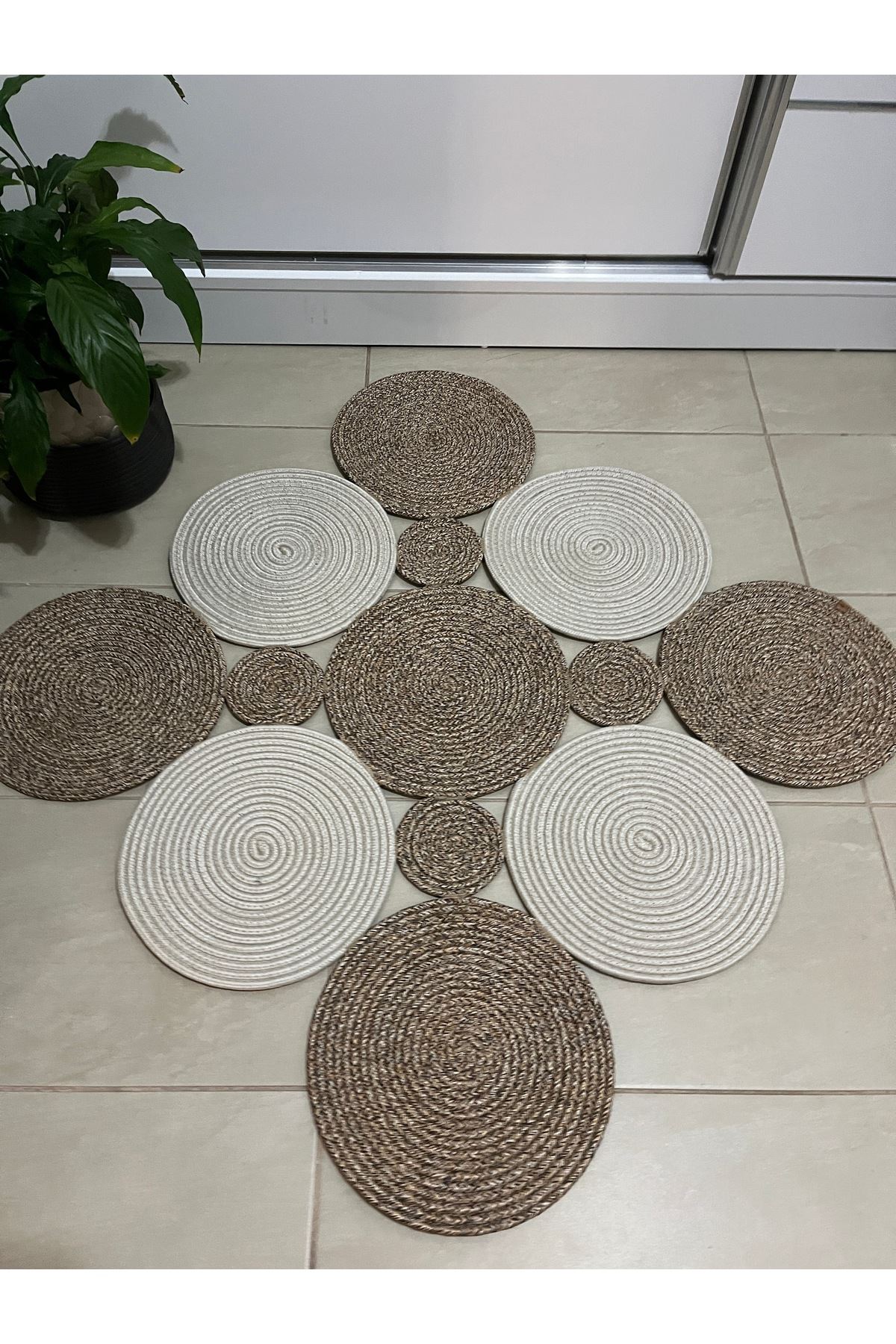 jüt hasır hediyeli çeyizlik salon oturma odası salon mutfak banyo kilim 1006 manise