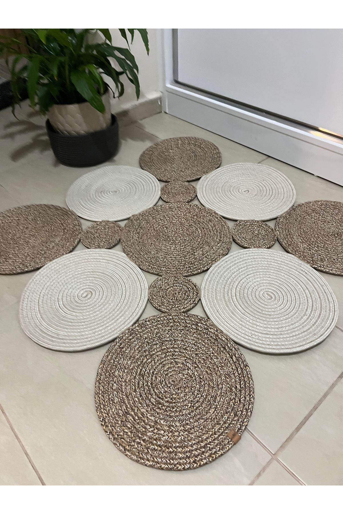 jüt hasır hediyeli çeyizlik salon oturma odası salon mutfak banyo kilim 1006 manise