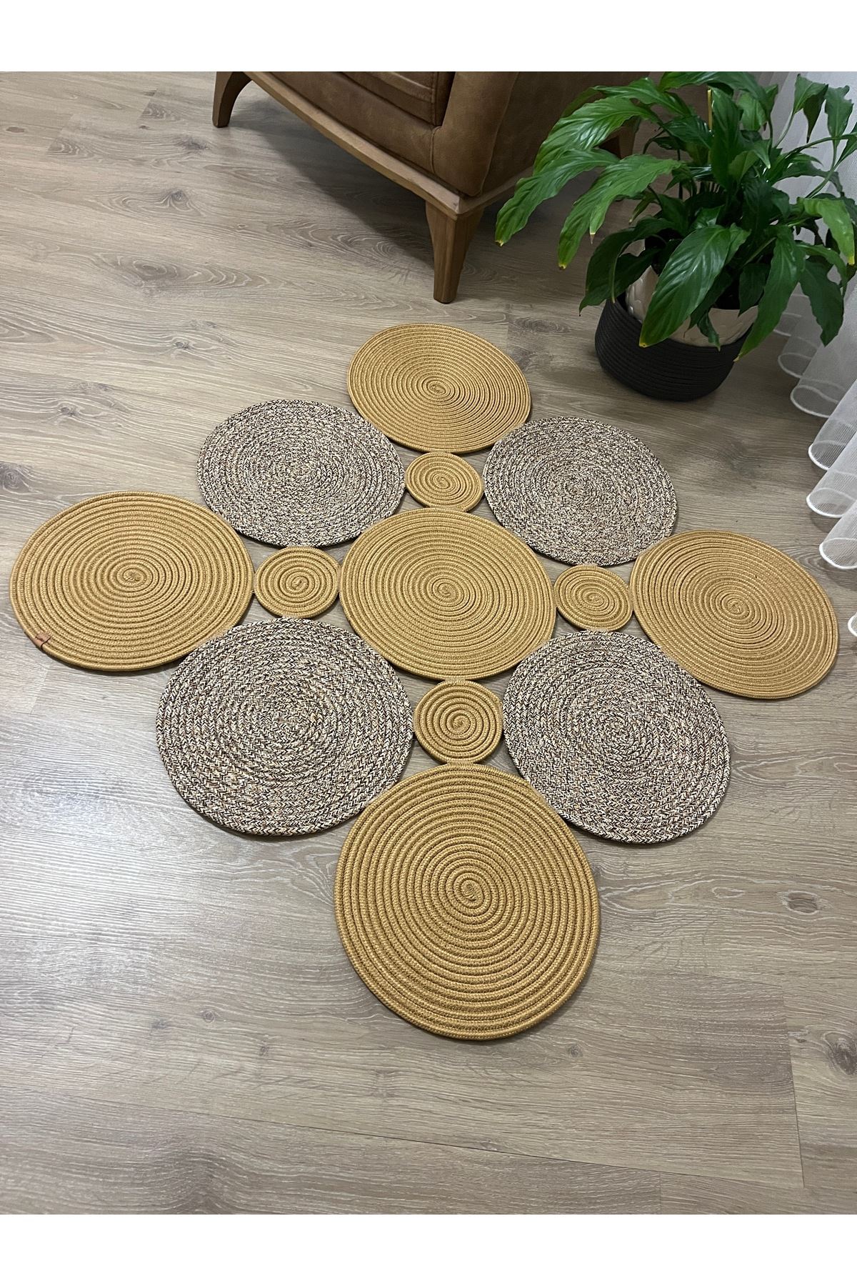 jüt hasır hediyeli çeyizlik salon oturma odası salon mutfak banyo kilim 1006 manise