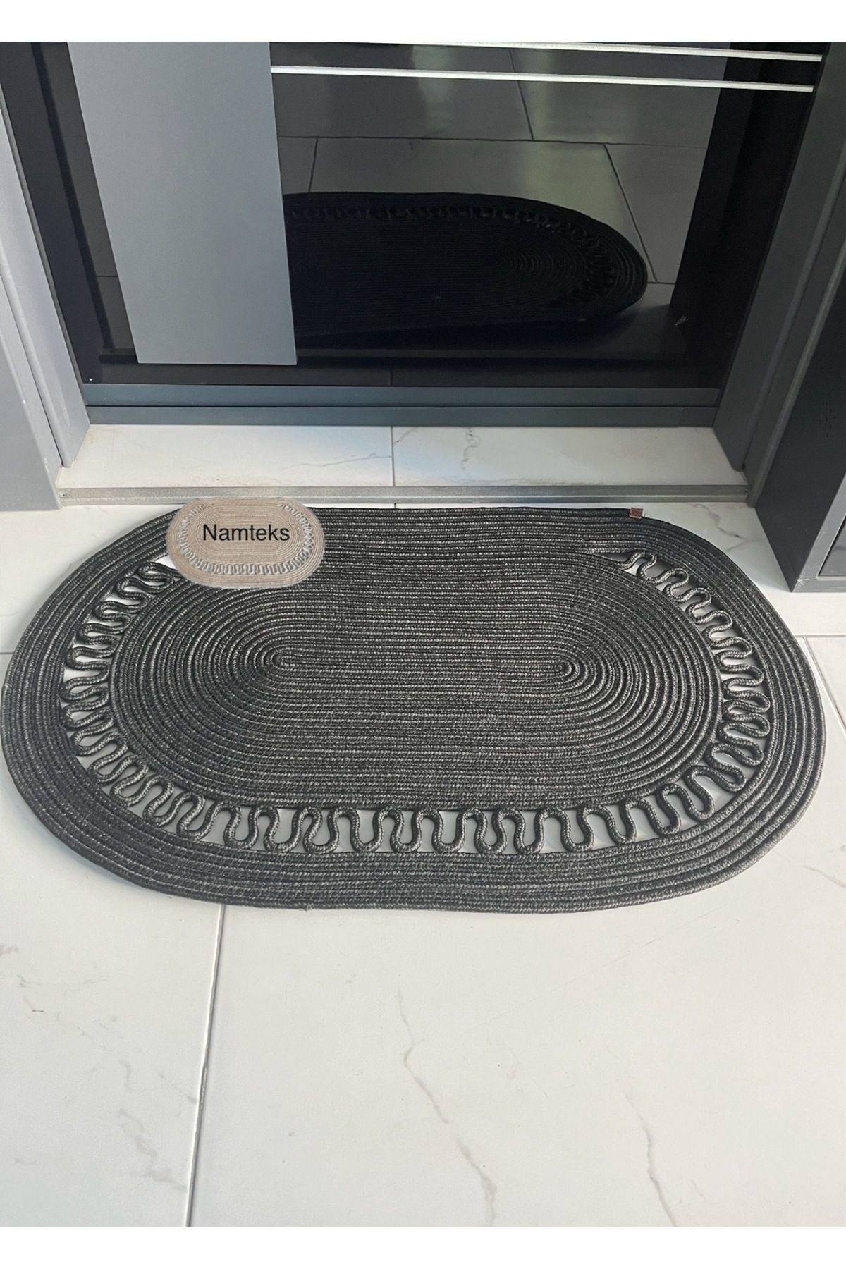 hasır ,Jüt, Desenli Kapı Önü, Paspas, Banyo Paspası, Balkon Paspası / Hediyelik, Ev Eşyası hasır