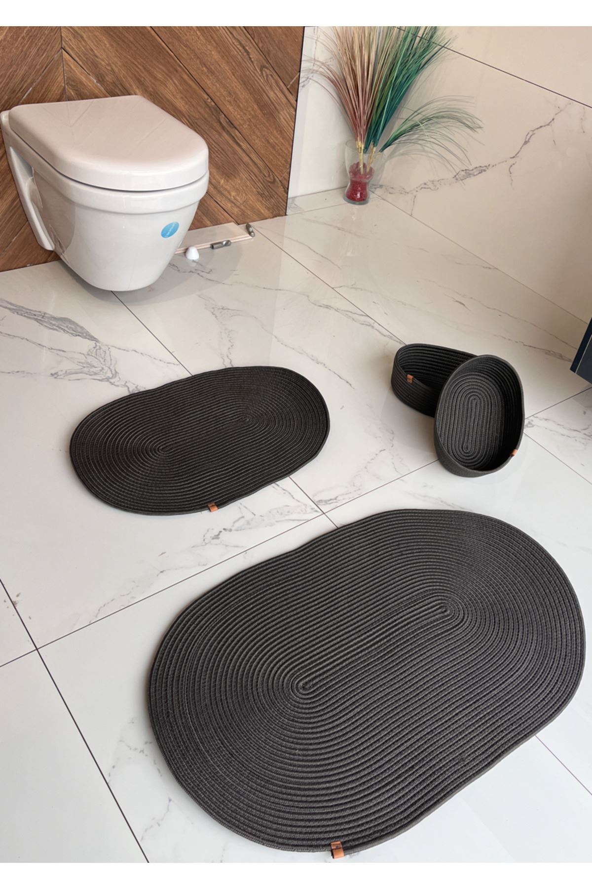 40x60-50x80 2 Paspas-2 Sepetli Banyo Takımı Hediyelik Çeyizlik