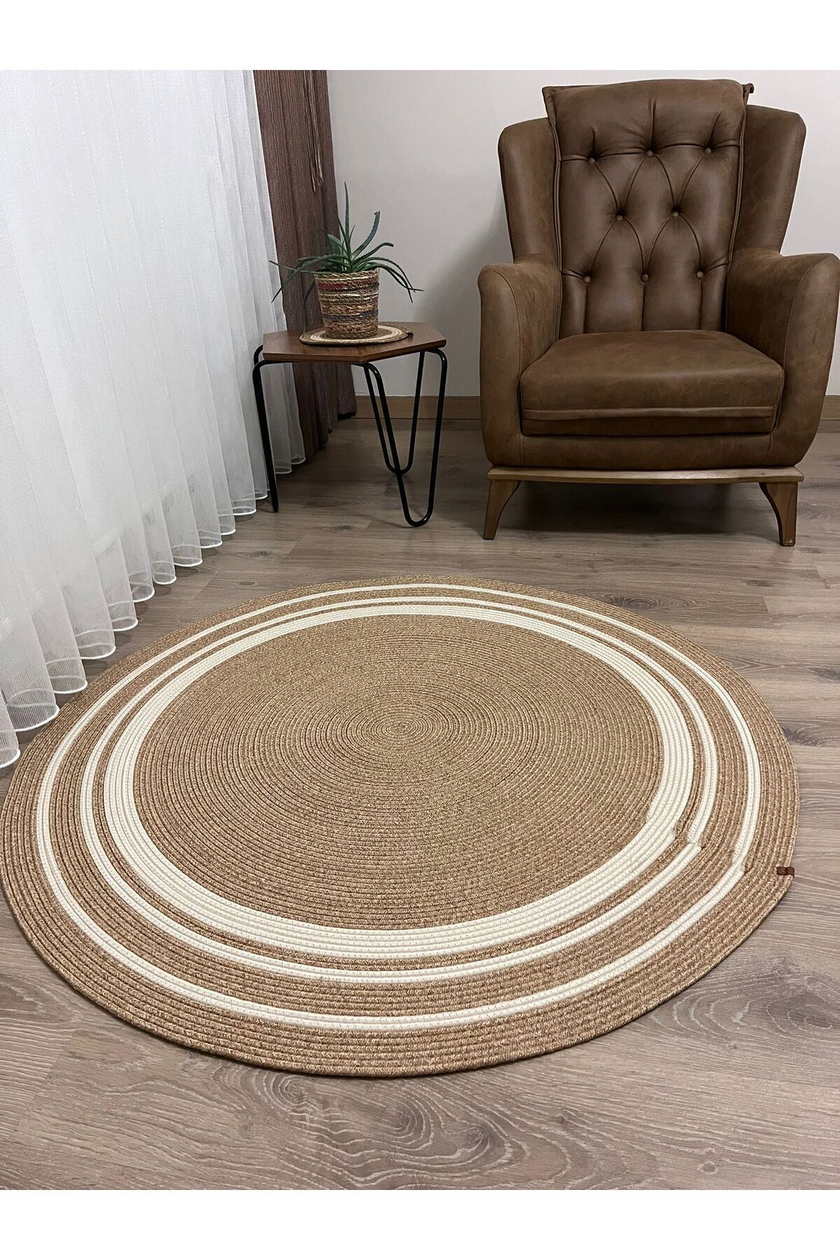 Modern, Hasır, Jüt Desenli, Naturel, Jüt Dekoratif, Kilim, Salon,mutfak Halısı Hediyelik, NAYLA…