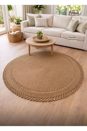 Jüt. Desenli, Dekoratif, Kilim, Salon ,mutfak Halısı. Çeyizlik, Hediyelik ,hasır