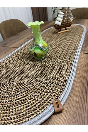35x100 Runner Hasır Amerikan Servis ,yemek ,servisi , Çeyizlik, Hediyelik , Sunumluk