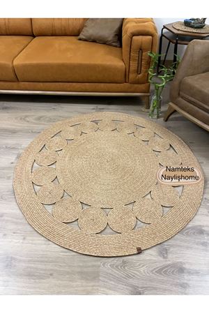 Modern, Hasır /Jüt. Desenli, Dekoratif, Kilim, Salon,mutfak Halısı. Çeyizlik, Hediyelik, siyahşerdüz