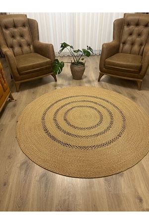 hasır jüt kilim paspas bohem moden hasır dekoratif hediyelik ceyizlik