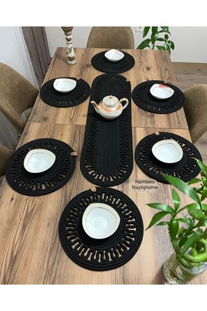 1adet25 X90runner 6adet33x33 Amerikan Servis Takımı, Yemek , Çeyizlik, Hediyelik,sunumluk