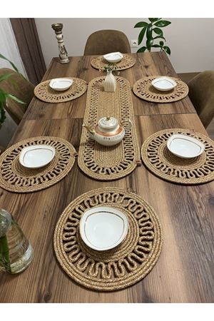 1adet25 X90runner 6adet33x33 Amerikan Servis Takımı, Yemek , Çeyizlik, Hediyelik,sunumluk
