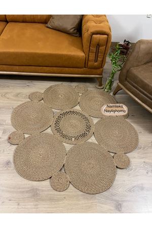 jüt hasır halı, kilim, paspas, hediyelik eşya, ev dekorasyonu, iç dekorasyon, NAYLA MODEL…