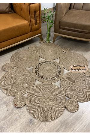 jüt hasır halı, kilim, paspas, hediyelik eşya, ev dekorasyonu, iç dekorasyon, NAYLA MODEL…