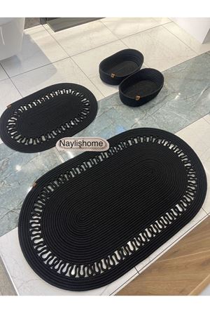 60x100 cm, 40x60 cm paspas ,4 lü banyo takımı. hediyelik, çeyizlik ,bohem, dekoratif ,organize