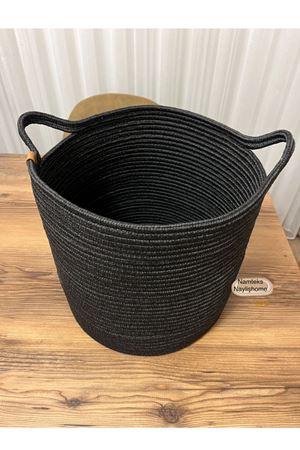 30cm-30cm çok amaçlı saplı orta boy sepet hediyelik çeyizlik organize
