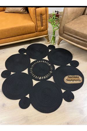 jüt hasır halı, kilim, paspas, hediyelik eşya, ev dekorasyonu, iç dekorasyon, NAYLA MODEL…