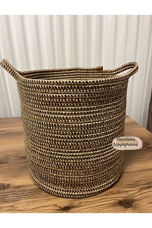 30cm-30cm çok amaçlı saplı orta boy sepet hediyelik çeyizlik organize