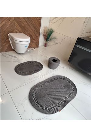 40x60-60x100 Iki Paspas Ve Çöpkovalı Banyo Takımı.hediyelik Ceyizlik