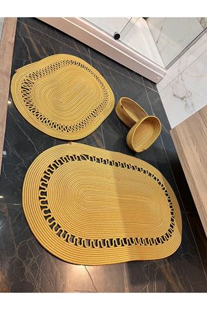40x60-60x100 Iki Paspas-2 Sepet Hediyelik ,çeyizlik ,banyo Takımı