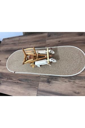 35x100 Bir Adet Runnerjüt, Ameriken Servis, Masa Örtüsü, Supla Hediyelik,çeyizlik Sunum