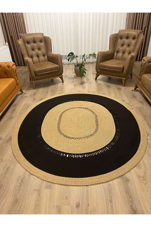 Jüt Hasır Kapı Önü Banyo Mutfak Salon Oturma Odası Paspası Modern Kilim Hediyelik