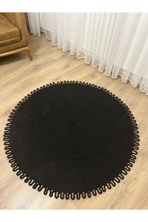 jüt düz siyah 1006, mutfak, salon, oturma odası, balkon, banyo modern kilim paspası, hediyelik …