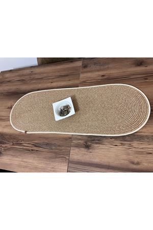 35x100 Bir Adet Runnerjüt, Ameriken Servis, Masa Örtüsü, Supla Hediyelik,çeyizlik Sunum