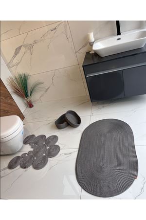 60x100 Paspas, Krozet Paspası ,2 Sepet Banyo Takımı .hediyelik, Çeyizlik