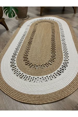 Jüt Hasır Kapı Önü Banyo Mutfak Salon Oturma Odası Paspası Modern Kilim Hediyelik