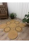 Modern, Hasır /Jüt. Desenli, Dekoratif, Kilim, Salon,mutfak Halısı. Çeyizlik, Hediyelik